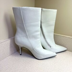 REISS White boots